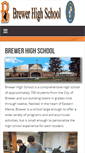 Mobile Screenshot of brewerhs.org