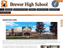 Tablet Screenshot of brewerhs.org